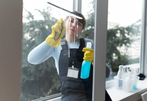 Nettoyage de vitres intérieures et extérieures à Saint-Pierre-de-Bailleul